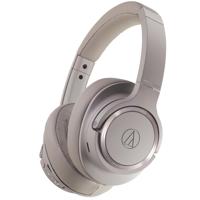 

Audio-Technica ATH-SR50BT Bluetooth Wireless Closed-Back Dynamic Over-Ear Headphones with Mic, Brown and Gray
