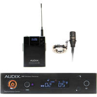 

Audix Performance Series AP41 FLUTE-B Wireless System, Includes R41 Receiver, B60 Body Pack Transmitter, ADX10FLP Condenser Flute Microphone, Band B: 554-586MHz
