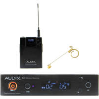 

Audix Performance Series AP41 HT7BG-A Wireless System, Includes R41 Receiver, B60 Body Pack Transmitter, HT7 Headset Microphone, Band A: 522-554MHz, Beige