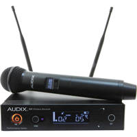 

Audix Performance Series AP41 OM2-A Wireless System, Includes R41 Receiver, H60 Handheld Transmitter, OM2 Dynamic Microphone, Band A: 522-554MHz