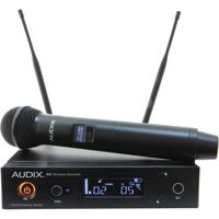 

Audix Performance Series AP41/OM5-A Wireless System, Includes R41 Receiver, H60 Handheld Transmitter, OM5 Dynamic Microphone, Band A: 522-554MHz