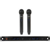 

Audix Performance Series AP42 OM5-A Wireless System, Includes R42 Receiver, 2x H60 Handheld Transmitter, 2x OM5 Dynamic Microphone, Band A: 522-554MHz