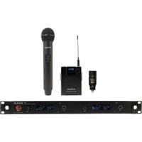 

Audix Performance Series AP62 C210 Wireless System, Includes R62 Receiver, OM2 Dynamic Microphone, B60 Body Pack Transmitter, ADX10 Lavalier Condenser Microphone