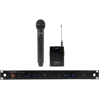 

Audix Performance Series R62 Receiver with OM2 Dual-Channel Handheld Transmitter and B60 Bodypack Transmitter, Frequency Band: 522MHz - 586MHz