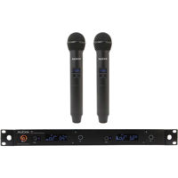 

Audix Performance Series AP62 OM2 Wireless System, Includes R62 Receiver, 2x H60 Handheld Transmitter, 2x OM2 Dynamic Microphone