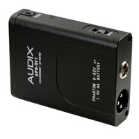 

Audix APS-911 Phantom Power Supply and Adapter for ADX40, MICROD, HT2P, ADX10FLP, ADX10P, ADX20iP & ADX60 Microphones