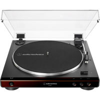 

Audio-Technica AT-LP60X-BW Fully Automatic Belt-Drive Turntable, Brown