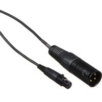 

Audix 50' Mini XLR Female to XLR Male Cable for MicroBoom Systems and The Micros Series Microphones, Black