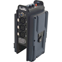 

Audio Developments AD071 Camera Mixer with V-Lok Mount, 1x Mic/Line and 2x Line Inputs, 20Hz-20kHz Frequency Response