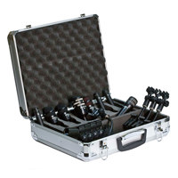 

Audix DP Elite 8 Drum Mic Kit, Includes i5 Snare Mics, D2 Tom Mics, D4 Floor Mic, D6 Mic, SCX1-C Overhead Mics, SCX1-HC Hi-Hat Mic, DVICE Clips, Case