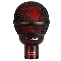 

Audix FireBall Dynamic Harmonica and Instrument Microphone, 50Hz-16kHz Frequency Response, 280 Ohms Output Impedance