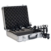 

Audix FP5 Series Drum Microphone Package, Includes F2 Rack/Floor Toms Mics, F5 Snare Mic, F6 Kick Drum Mic, DCLIP/MC1 Mic Clips, Aluminum Case
