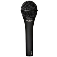 

Audix OM7 Dynamic Vocal Hypercardioid Microphone for Concert Level and Touring PA System, 48Hz-19kHz Frequency Response, 150 Ohms Output Impedance