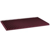 

Auralex 2x24x48" Studiofoam Wedge Absorption Panels, 12 Pieces, Burgundy