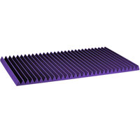 

Auralex 2x24x48" Studiofoam Wedge Absorption Panels, 6 Pieces, Purple