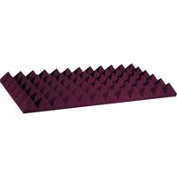 

Auralex 4x24x24" Studiofoam Pyramid Absorption Panel, 6-Piece, Burgundy