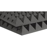 

Auralex 4x24x24" Studiofoam Pyramid Absorption Panel, 6-Piece, Charcoal