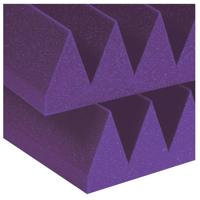 

Auralex 4x24x24" Studiofoam Wedge Absorption Panels, 6 Pieces, Purple