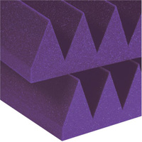 

Auralex 4x24x48" Studiofoam Wedge Panels, 6-Piece, Purple
