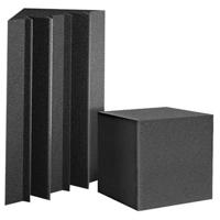 

Auralex ATOM 12 System, Includes 4x 12" CornerFill Cubes and 12x LENRD Bass Traps, Charcoal Gray