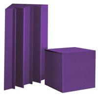

Auralex ATOM 12 System, Includes 4x 12" CornerFill Cubes and 12x LENRD Bass Traps, Purple