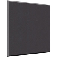 

Auralex 1x24x24" Fabric-Wrapped Acoustical Absorption ProPanel with 2 AFN Impaling Clips, Beveled Edge, Onyx