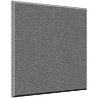 

Auralex 1x24x24" Fabric-Wrapped Acoustical Absorption ProPanel with 2 AFN Impaling Clips, Beveled Edge, Slate