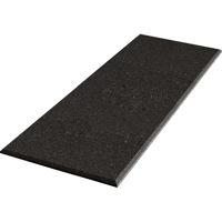 

Auralex 1x24x48" Fabric-Wrapped Acoustical Absorption ProPanel with 2 AFN Impaling Clips, Beveled Edge, Obsidian