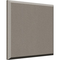 

Auralex 2x24x24" Fabric-Wrapped Acoustical Absorption ProPanel with 4 Cloud Anchors, Beveled Edge, Goose