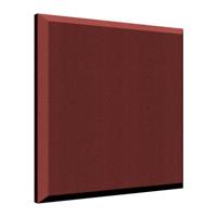 

Auralex 2x24x24" Fabric-Wrapped Acoustical Absorption ProPanel with 2 AFN Impaling Clips, Beveled Edge, Henna