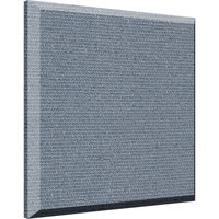 

Auralex 2x24x24" Fabric-Wrapped Acoustical Absorption ProPanel with 4 Cloud Anchors, Beveled Edge, Quarry