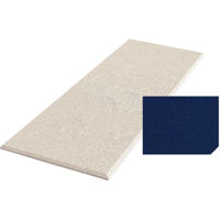 

Auralex 2x24x48" Fabric-Wrapped Acoustical Absorption ProPanel with 4 Cloud Anchors, Beveled Edge, Cobalt