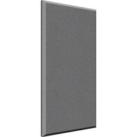

Auralex 2x24x48" Fabric-Wrapped Acoustical Absorption ProPanel with 4 Cloud Anchors, Beveled Edge, Slate
