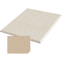 

Auralex 2x48x48" Fabric-Wrapped Acoustical Absorption ProPanel with 4 Cloud Anchors, Beveled Edge, Beige