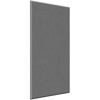 

Auralex 2x48x96" Fabric-Wrapped Acoustical Absorption ProPanel with 6 AFN Impaling Clips, Beveled Edge, Slate