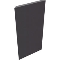 

Auralex 2x24x48" Fabric-Wrapped Acoustical Absorption ProPanel with 4 CTC Corner Impaling Clips, Mitered Edge, Onyx