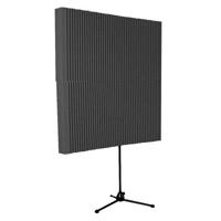 

Auralex 2x (20x48x4.25") MAX-Wall 211 Mobile Acoustic Panels (Charcoal), Includes MAX-Wall Window Panel Kit, MAX-Stand and MAX-Wall Clamp