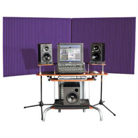 

Auralex 4x (20x48x4.25") MAX-Wall 420 Mobile Acoustic Panels (Purple), Includes 2x MAX-Stands and 2x MAX-Wall Clamps