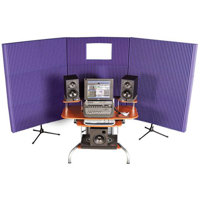 

Auralex 8x (20x48x4.25") MAX-Wall 831 Mobile Acoustic Panels (Purple), Includes MAX-Wall Window Panel Kit, 3x MAX-Stands and 3x MAX-Wall Clamps