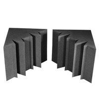 

Auralex 24x24x24" MegaLENRD Studiofoam Bass Traps, 2 Pack, Charcoal