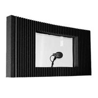 

Auralex MAX-Wall Window Kit (Charcoal), Includes 20x48x4.25" Mobile Acoustic Panel with 18x12x0.25" Plexiglass Window