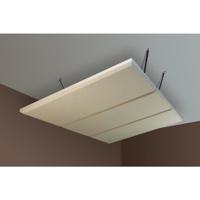 

Auralex B224-C 3 ProPanel ProCloud Ceiling Panels with ProCloud46 Hardware, Beveled Edge, Sandstone Fabric