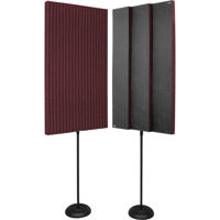 

Auralex 3x24x48" ProMAX V2 Acoustic Panels with 2x Floor Stands, 2 Pack, Burgundy