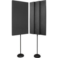 

Auralex 3x24x48" ProMAX V2 Acoustic Panels with 2x Floor Stands, 2 Pack, Charcoal