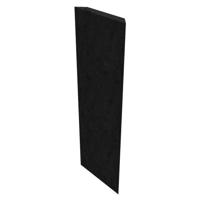 

Auralex 2x16x48" SonoSuede Corner Trap with 4 CTC Corner Impaling Clips, Reverse Mitered Edge, Black