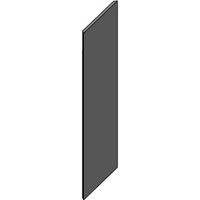 

Auralex 1x16x48" SonoSuede ProPanel with 2 AFN Impaling Clips, Reverse Mitered Edge, Black