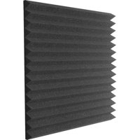 

Auralex 2x24x24" Studiofoam Wedge Absorption Panels, Pair (2 Pieces), Charcoal