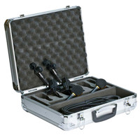 

Audix SCX25A-PS Piano Miking System, Includes 2 x SCX25A Studio Condenser Microphone, 2 x DFLEX Mounts, 2 x CBL-20 20' XLR Mic Cable, Road Case