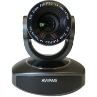 

AViPAS AV-1280 2.07MP Full HD 3G-SDI PTZ Camera with PoE and IP Live Streaming, 10x Optical Zoom, Dark Gray