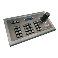 

AViPAS 3D Joystick PTZ Camera Keyboard Controller with LCD Display, RS232, RS422, RJ45, RS-485 Connectors